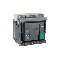 Автоматический выключатель EasyPact MVS 1250A 3P 65кА эл.расц. ET6G выдв. с ручн.приводом | код. MVS12H3MW6L | Schneider Electric 