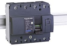 Выключатель автоматический четырехполюсный NG125H 80А C 36кА | код. 18740 | Schneider Electric 