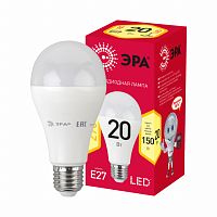 Лампа светодиодная RED LINE LED A65-20W-827-E27 R 20Вт A65 груша 2700К тепл. бел. E27 | Код. Б0050687 | ЭРА