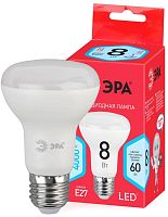 Лампа светодиодная LED R63-8W-840-E27 R R63 8Вт рефлектор 4000К нейтр. бел. E27 | Код. Б0051855 | ЭРА