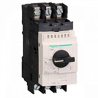 Силовой автомат для защиты электродвигателя TeSys GV3 65А 3P | код. GV3L656 | Schneider Electric 
