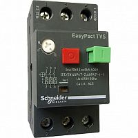 Силовой автомат для защиты электродвигателя EasyPact TVS 0.63А 3P | код. GZ1E04 | Schneider Electric 