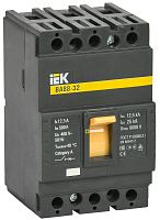 Выключатель автоматический ВА88-32 3Р 12,5А 25кА ИЭК | код SVA10-3-0012 | IEK 