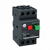 Силовой автомат для защиты электродвигателя EasyPact TVS 6.3А 3P | код. GZ1E10 | Schneider Electric 