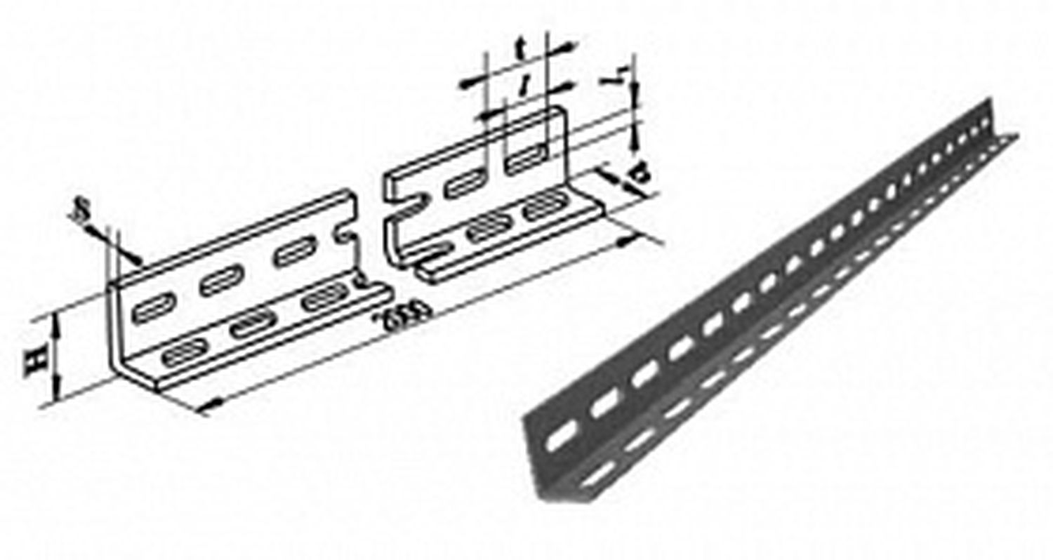 Уголок перфорированный к236