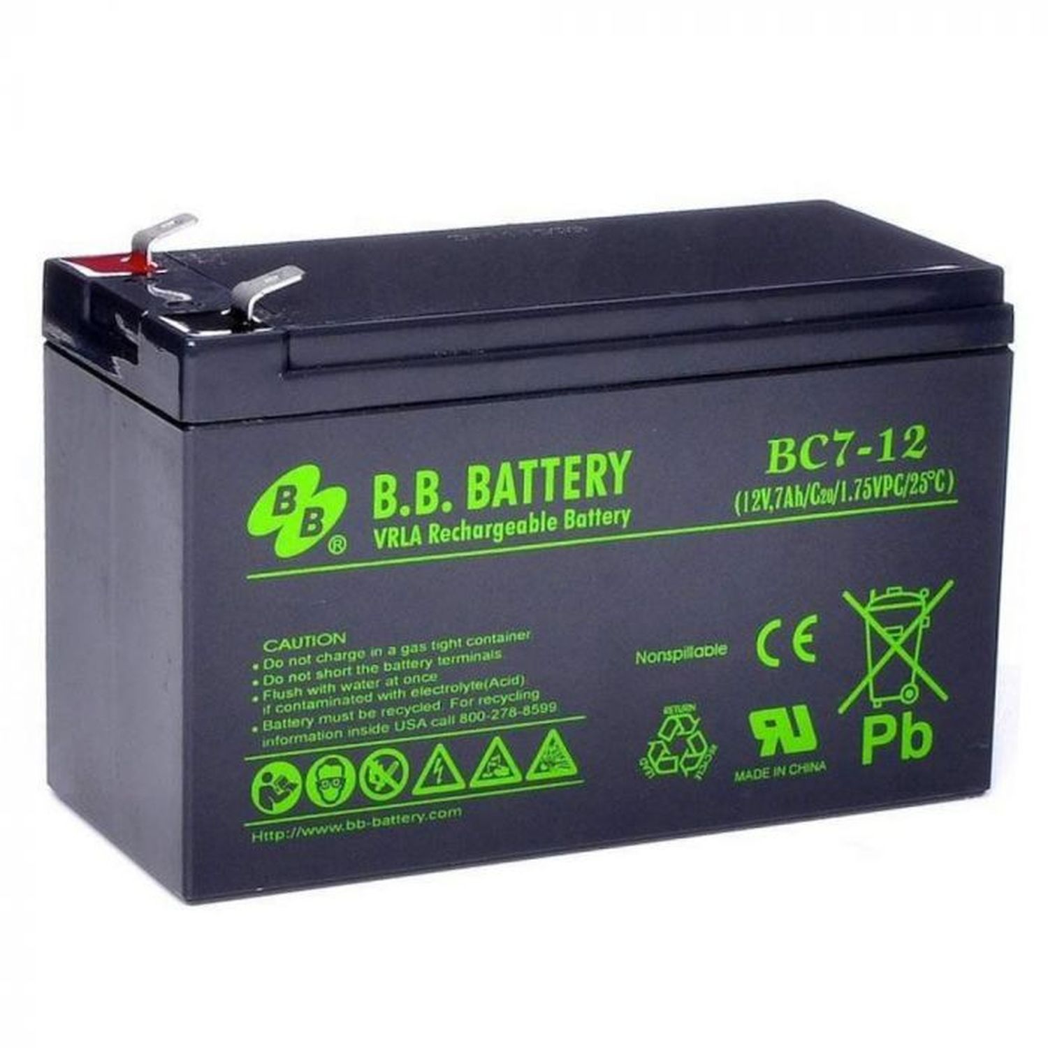 Bc 7 12. Аккумулятор BB Battery BC 7-12. Батарея для ИБП BB BC 12-12. Батарея для ИБП B. B. Battery BC 7-12. BB Battery 12v 7ah.