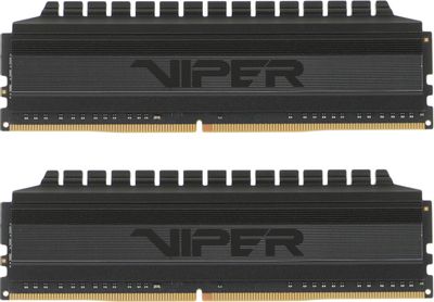 Память DDR4 2x8GB 3600MHz Patriot PVB416G360C8K Viper 4 Blackout RTL Gaming PC4-28800 CL18 DIMM 288-pin 1.35В с радиатором Ret | код 1790717 | PATRIOT Память DDR4 2x8GB 3600MHz Patriot PVB416G360C8K Viper 4 Blackout RTL Gaming PC4-28800 CL18 DIMM 288-pin 1.35В с радиатором Ret | код 1790717 | PATRIOT