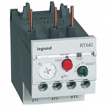 Реле перегрузки тепловое  RTX³ 1-1,6А, класс 10A |  код.  416665 |  Legrand