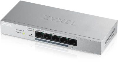 Коммутатор Zyxel GS1200-5HPV2-EU0101F (L2) 5x1Гбит/с 4PoE+ 60W управляемый | код 1063941 | Zyxel Коммутатор Zyxel GS1200-5HPV2-EU0101F (L2) 5x1Гбит/с 4PoE+ 60W управляемый | код 1063941 | Zyxel