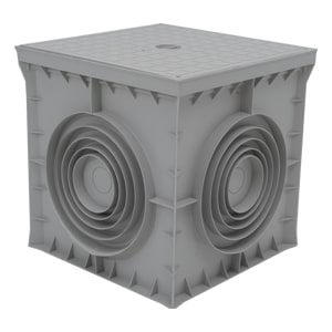 Распределительная коробка с крышкой 400x400x400мм, 4 вывода, пластик, серый цвет | код CP404040 | CETINKAYA PANO Распределительная коробка с крышкой 400x400x400мм, 4 вывода, пластик, серый цвет | код CP404040 | CETINKAYA PANO