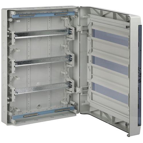 Щит ЩРН-П 54 модулей навесной КМПн-54 IP65 серый SIMPLE | код Б0060294 | ЭРА