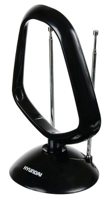 Антенна телевизионная Hyundai H-TAI320 13дБ активная черный каб.:1.85м | код 480525 | HYUNDAI Антенна телевизионная Hyundai H-TAI320 13дБ активная черный каб.:1.85м | код 480525 | HYUNDAI