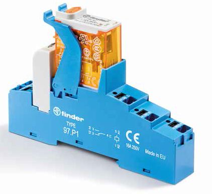 Интерфейсный модуль (сборка 46.61.8.024.0040 + 99.02.0.024.98 + 97.P1SPA), электромеханическое реле, 1CO 16A, контакты AgNi, питание 24В AC, категория защиты IP20, безвинтовые клеммы Push-in, пластиковая клипса, LED + варистор, кнопка тест + мех.индикатор Интерфейсный модуль (сборка 46.61.8.024.0040 + 99.02.0.024.98 + 97.P1SPA), электромеханическое реле, 1CO 16A, контакты AgNi, питание 24В AC, категория защиты IP20, безвинтовые клеммы Push-in, пластиковая клипса, LED + варистор, кнопка тест + мех.индикатор