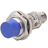 Датчик индуктивный, Sn=4мм, выход PNP NO, частота срабатывания 500Гц, Uпит. 12…24V DC, цилиндрический корпус M12 (никелированная латунь) с разъёмом M12, монтаж заподлицо, IP67 | код PRDCM12-4DP | AUTONICS