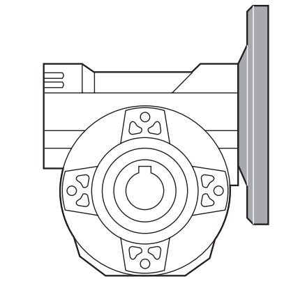 Выходной фланец 250 мм к X42A, X43A. | код KX4A9012 | INNOVARI Выходной фланец 250 мм к X42A, X43A. | код KX4A9012 | INNOVARI
