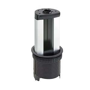 Connect Телеблок на 4 модуля К45 алюминий | код KTL204 | Simon Connect Телеблок на 4 модуля К45 алюминий | код KTL204 | Simon