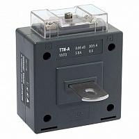 R Трансформатор тока  ТТИ-А 300/5А 5ВА, кл.т. 0,5 | код.  ITT10-2-05-0300 |  IEK