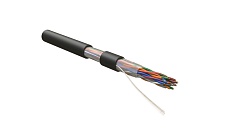 Hyperline UUTP10W-C5-S24-OUT-PE-BK Кабель витая пара, неэкранированная U/UTP, категория 5, 10 пар (24 AWG), одножильный (solid), внешний, PE, -40°C – +60°C, черный | код 445186 | Hyperline Hyperline UUTP10W-C5-S24-OUT-PE-BK Кабель витая пара, неэкранированная U/UTP, категория 5, 10 пар (24 AWG), одножильный (solid), внешний, PE, -40°C – +60°C, черный | код 445186 | Hyperline