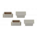 1506-3A Набор заглушек ЭРА 1506-3A для профиля CAB262 4шт глухие | код Б0039438 | ЭРА