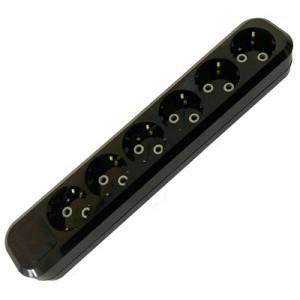 КОЛОДКА 6 ГН. С/З ЧЕРНЫЙ | код MGP2181 | Makel КОЛОДКА 6 ГН. С/З ЧЕРНЫЙ | код MGP2181 | Makel