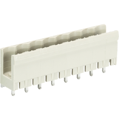 Вилочный разъем, вертикальный, без боковых стенок, на плату, шаг 5,08 мм, 12 полюсов, фиксация на плате пайкой, 400V, 12А, без маркировки, цвет: серый, серия 8213 S GOF | код 99.242.9996.1 | Wieland Вилочный разъем, вертикальный, без боковых стенок, на плату, шаг 5,08 мм, 12 полюсов, фиксация на плате пайкой, 400V, 12А, без маркировки, цвет: серый, серия 8213 S GOF | код 99.242.9996.1 | Wieland
