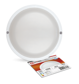 Светильник светодиодный герметичный СПП-КРУГ 18Вт 230В 4000К 1440Лм IP65 IN HOME | код 4690612034737 | IN HOME