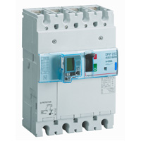 Автоматический выключатель DPX3 250 -  термомагн. расц. - с диф. защ. - 70 кА - 400 В~ - 4П - 250 А | код. 420629 | Legrand 