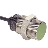 Датчик индуктивный, М30x1.5, L=58мм, зона чувствительности 10мм, PNP NO, 3-х проводный, кабель 2м, 12-24VDC | код PR30-10DP | AUTONICS