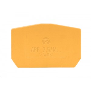 Крышка боковая, для клемм WKF 2,5/M..., цвет: оранжевый | код 07.312.2953.9 | Wieland Крышка боковая, для клемм WKF 2,5/M..., цвет: оранжевый | код 07.312.2953.9 | Wieland