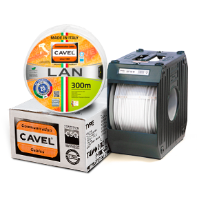Кабель витая пара LAN 540 PE (300 м) - Cavel (Italy) | код LAN540PE300 | CAVEL Кабель витая пара LAN 540 PE (300 м) - Cavel (Italy) | код LAN540PE300 | CAVEL