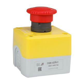 Пост кноп авар стоп OptiSignal D22 C5-BK-1-ESTR-11 1НО+1НЗ возв пов XALK178E | код 338522 | КЭАЗ Пост кноп авар стоп OptiSignal D22 C5-BK-1-ESTR-11 1НО+1НЗ возв пов XALK178E | код 338522 | КЭАЗ