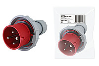 Вилка кабельная IP67 32А 3Р+РЕ 380В TDM | код SQ0611-0023 | TDM