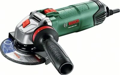 Углошлифовальная машина Bosch PWS 850-125 850Вт 12000об/мин рез.шпин.:M14 d=125мм (06033A270B) | код 2048401 | BOSCH Углошлифовальная машина Bosch PWS 850-125 850Вт 12000об/мин рез.шпин.:M14 d=125мм (06033A270B) | код 2048401 | BOSCH