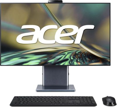 Моноблок Acer Aspire S27-1755 27 WQHD i7 1260P (2.1) 16Gb SSD512Gb Iris Xe CR Eshell GbitEth WiFi BT 135W клавиатура мышь Cam серый 2560x1440 | код 1973526 | ACER Моноблок Acer Aspire S27-1755 27 WQHD i7 1260P (2.1) 16Gb SSD512Gb Iris Xe CR Eshell GbitEth WiFi BT 135W клавиатура мышь Cam серый 2560x1440 | код 1973526 | ACER
