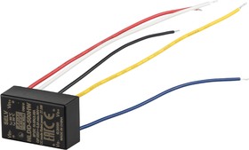 Источник питания DC-DC драйвер светодиодов, 60Вт, вход 10…56В DC, выход 1400мА/6…46В, дист. упр. питанием и ШИМ димминг, пластиковый герметичный корпус 32.1x20.5x12.5мм, проводные выводы, -40…+50С | код NLDD-1400HW | MeanWell Источник питания DC-DC драйвер светодиодов, 60Вт, вход 10…56В DC, выход 1400мА/6…46В, дист. упр. питанием и ШИМ димминг, пластиковый герметичный корпус 32.1x20.5x12.5мм, проводные выводы, -40…+50С | код NLDD-1400HW | MeanWell