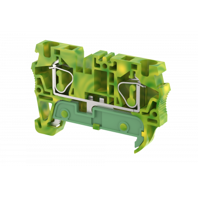 Клемма заземления пружинная 4 мм2, на 2 подключения, SGQ4 | код 2103070000 | Elmex Клемма заземления пружинная 4 мм2, на 2 подключения, SGQ4 | код 2103070000 | Elmex