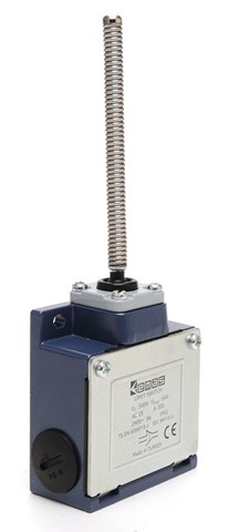 Выключатель концевой быстрого переключения многонаправленный с пластмассовой консолью, металлической пружиной и металлическим наконечником (1НО+1НЗ), L53K13SOM103 | код L53K13SOM103 | EMAS Выключатель концевой быстрого переключения многонаправленный с пластмассовой консолью, металлической пружиной и металлическим наконечником (1НО+1НЗ), L53K13SOM103 | код L53K13SOM103 | EMAS