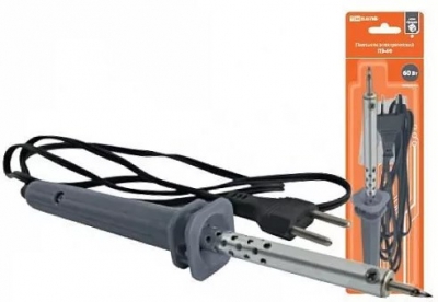 Паяльник электрический ПЭ-40 с жалом типа конус, в комплекте подставка, 40 Вт, Гранит TDM | код SQ1025-0201 | TDM Паяльник электрический ПЭ-40 с жалом типа конус, в комплекте подставка, 40 Вт, Гранит TDM | код SQ1025-0201 | TDM