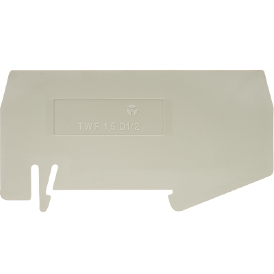 Разделительная пластина, для клемм WKF 1,5 D1/2..., цвет: серый | код 07.312.8453.0 | Wieland Разделительная пластина, для клемм WKF 1,5 D1/2..., цвет: серый | код 07.312.8453.0 | Wieland