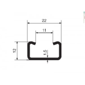 Монтажная рейка, для установки зажимов SKN/WST длина 2 м | код 98.400.0000.0 | Wieland Монтажная рейка, для установки зажимов SKN/WST длина 2 м | код 98.400.0000.0 | Wieland