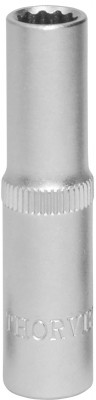 S11S22055 Головка торцевая глубокая 12-гранная 1/4 DR, 5.5 мм | код S11S22055 | Thorvik S11S22055 Головка торцевая глубокая 12-гранная 1/4 DR, 5.5 мм | код S11S22055 | Thorvik