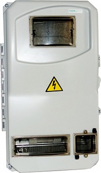 Выносной пластиковый щит учета ВЩУ 3-3/8 (ВЩУ) под 3 фазный счетчик, 3 автомата под пломбировку 8 автоматов в доступе, 494х300х136, IP55 | код KRZMI23 | KRZMI Выносной пластиковый щит учета ВЩУ 3-3/8 (ВЩУ) под 3 фазный счетчик, 3 автомата под пломбировку 8 автоматов в доступе, 494х300х136, IP55 | код KRZMI23 | KRZMI