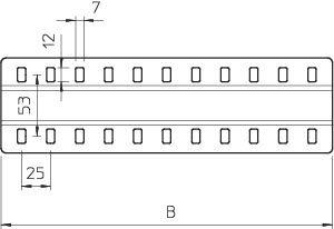Соединительный элемент кабельного листового лотка 150мм | код 7070310 | OBO Bettermann Соединительный элемент кабельного листового лотка 150мм | код 7070310 | OBO Bettermann
