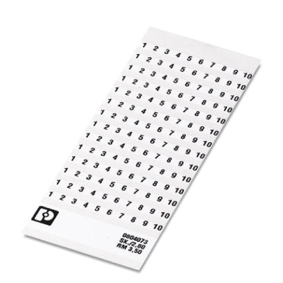 Маркировка для клеммных модулей SK 3,5/2,8:FORTL.ZAHLEN 31-40 | код 0804073:0031 | PHOENIX CONTACT Маркировка для клеммных модулей SK 3,5/2,8:FORTL.ZAHLEN 31-40 | код 0804073:0031 | PHOENIX CONTACT