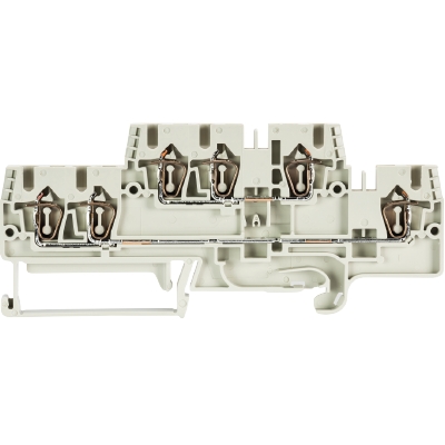 Этажная клемма, 2х3 точки подключения, тип фиксации провода: пружинный, номинальное сечение: 2,5 мм кв., 22A, 500V, ширина: 5 мм, цвет: серый, тип монтажа: DIN 35 | код 56.703.6055.0 | Wieland Этажная клемма, 2х3 точки подключения, тип фиксации провода: пружинный, номинальное сечение: 2,5 мм кв., 22A, 500V, ширина: 5 мм, цвет: серый, тип монтажа: DIN 35 | код 56.703.6055.0 | Wieland