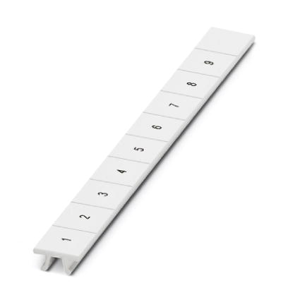 Маркировка для клеммных модулей ZB10,LGS:1-9 | код 1053124 | PHOENIX CONTACT