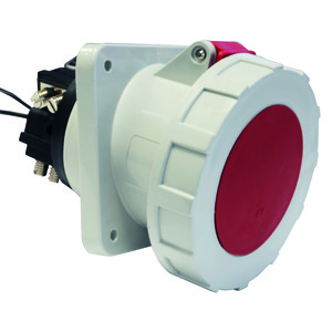 Розетка встриваемая наклонная 125А 400В 6h IP67 Bals фланец 114х114 | код 12025 | Bals Розетка встриваемая наклонная 125А 400В 6h IP67 Bals фланец 114х114 | код 12025 | Bals