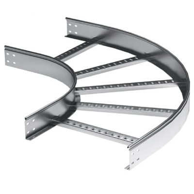 Угол горизонтальный 90 градусов 100х200 R-300 в комплекте с крепежными элементами и соединительными пластинами, необходимыми для монтажа, горячеоцинкованный | код LC1320KHDZ | DKC Угол горизонтальный 90 градусов 100х200 R-300 в комплекте с крепежными элементами и соединительными пластинами, необходимыми для монтажа, горячеоцинкованный | код LC1320KHDZ | DKC