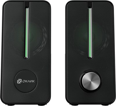 Колонки Оклик OK-120 2.0 черный 6Вт | код 1458485 | Oklick Колонки Оклик OK-120 2.0 черный 6Вт | код 1458485 | Oklick