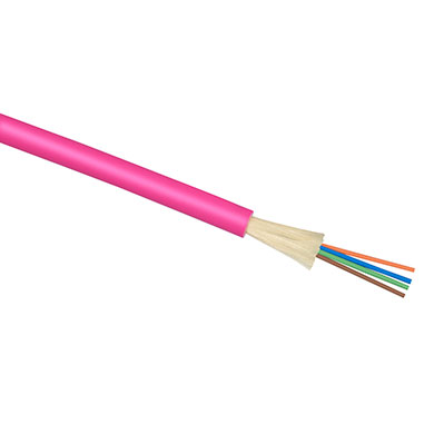 Cabeus TB-A-7-04T-E-K-LSZH-IN-25 Кабель волоконно-оптический 50/125 (OM4) многомодовый, 4 волокна, плотное буферное покрытие (tight buffer), для внутренней прокладки (-25C ~ +50), LSZH, маджента RAL 4010 | код 9232c | Cabeus Cabeus TB-A-7-04T-E-K-LSZH-IN-25 Кабель волоконно-оптический 50/125 (OM4) многомодовый, 4 волокна, плотное буферное покрытие (tight buffer), для внутренней прокладки (-25C ~ +50), LSZH, маджента RAL 4010 | код 9232c | Cabeus